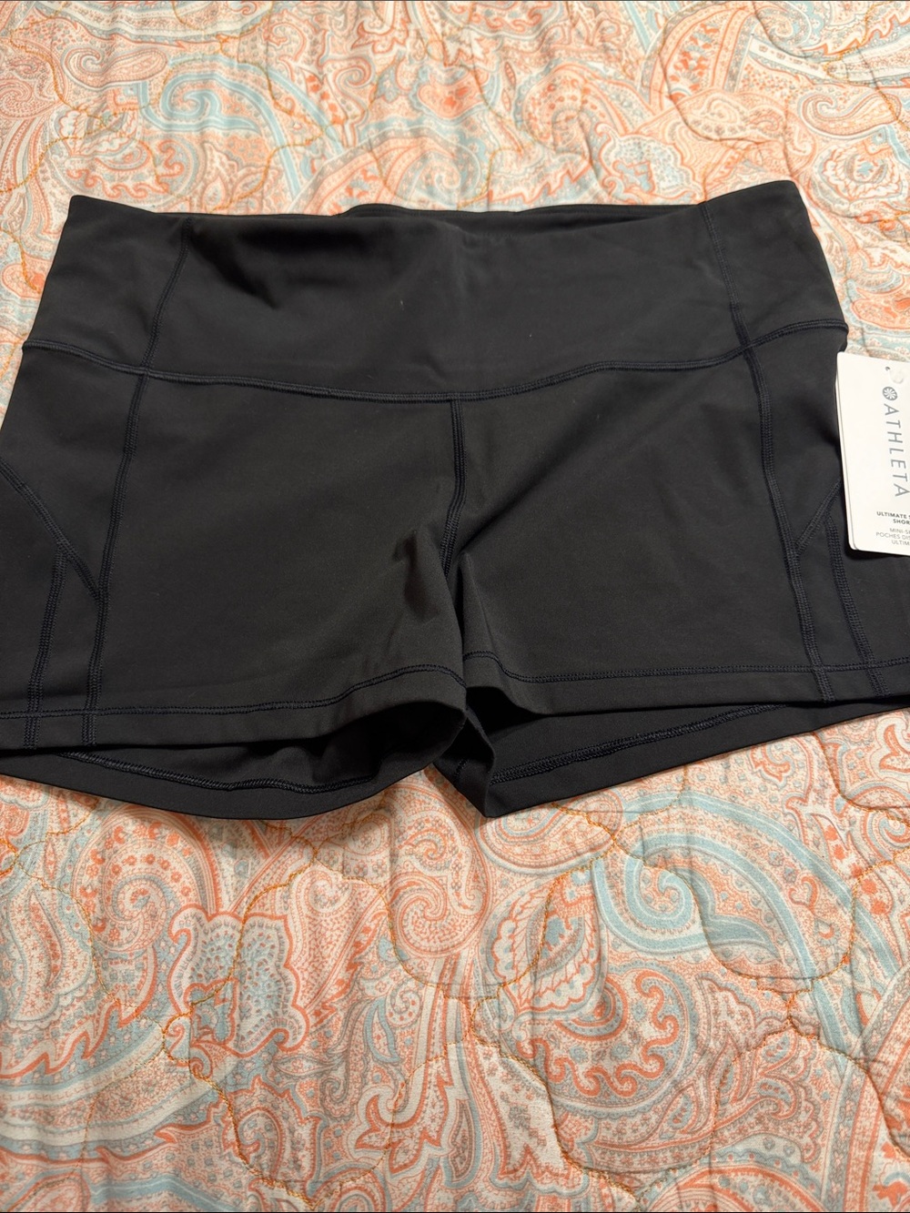 Athleta Ultimate Stash II mini-short